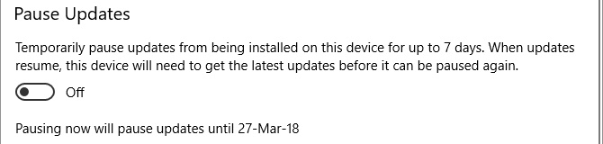Windows 10 Pozastavenie aktualizácie