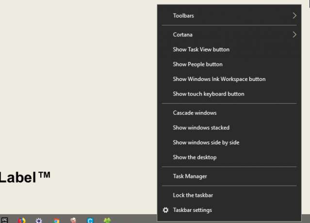 Prispôsobenie systému Windows 10: Na hlavnom paneli Kompletný sprievodca kliknite pravým tlačidlom myši