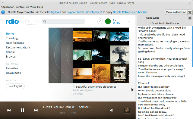 linux-music-prehrávače-Nuvola-player