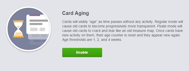 Trello - starnutie karty