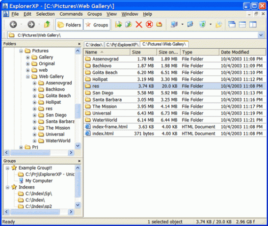 ExplorerXP - alternatíva programu Windows Explorer