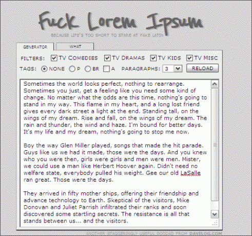 lorem ipsum preklad