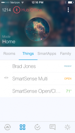 Nová aplikácia SmartThings