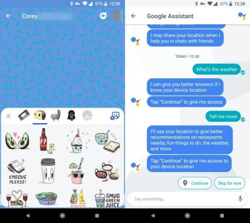 Chatovanie Google Allo