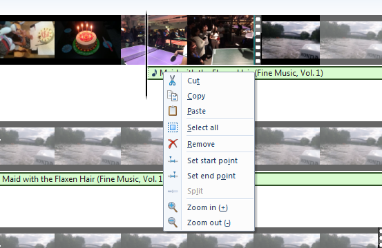 Windows Movie Maker - Music