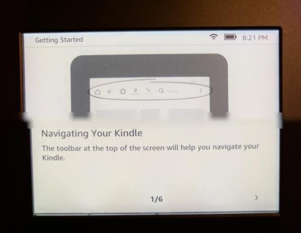 Ako nastaviť a používať Kindle Paperwhite 08 Paperwhite Navigation