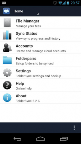 synchronizácia systému Android s cloudom