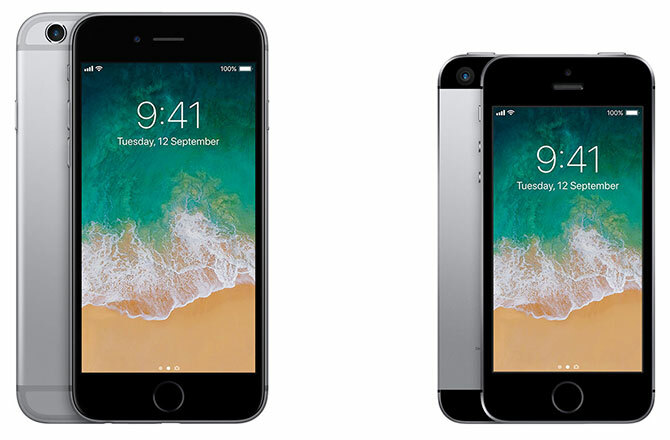 iPhone 6 a iPhone SE