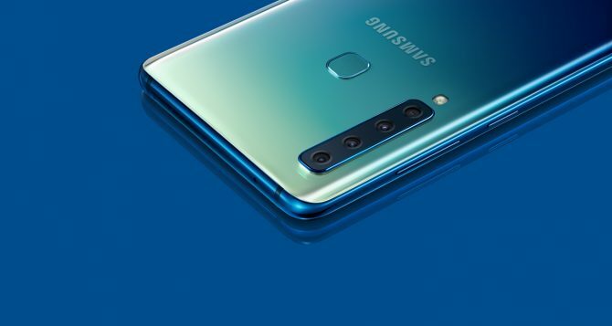 Quad Zadná kamera Samsung Galaxy A9