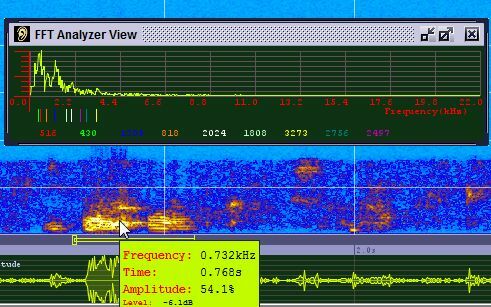 Sonogram Visible Voice - výkonný softvér pre spektrálny hlas sono9