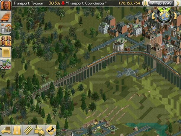 Transport Tycoon Recenzia: Infraštruktúra nikdy nebola tak zábavná železničný most