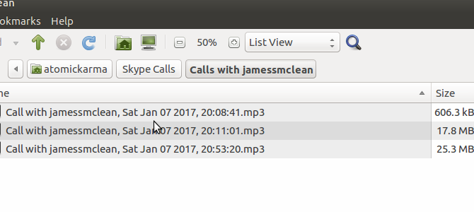 Skype Call Recorder pre históriu Linuxu