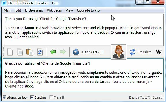 google translation