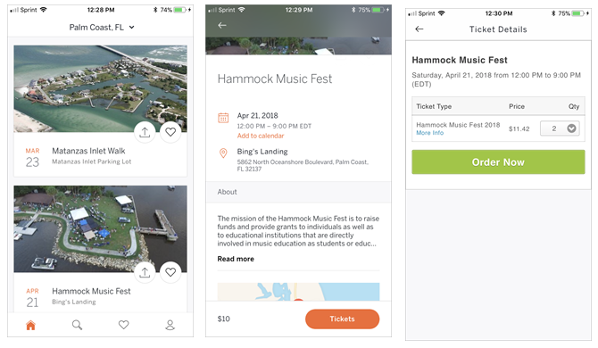 EventBrite Event App