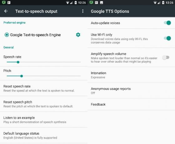 Android-Text-to-Speech-Nastavenia