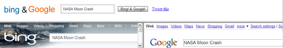 Bing a Google