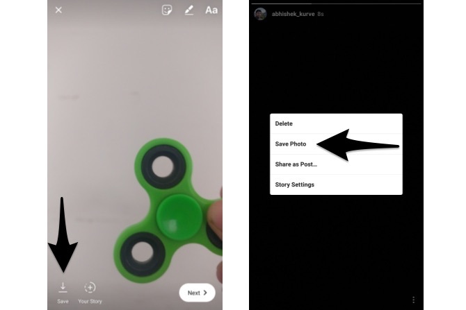 Instagram story tricks download story