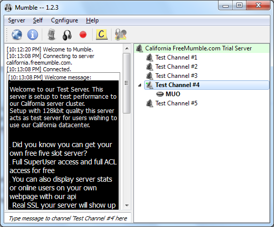 mumble client