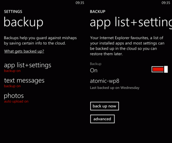 Muo-Windows Phone-security-backup