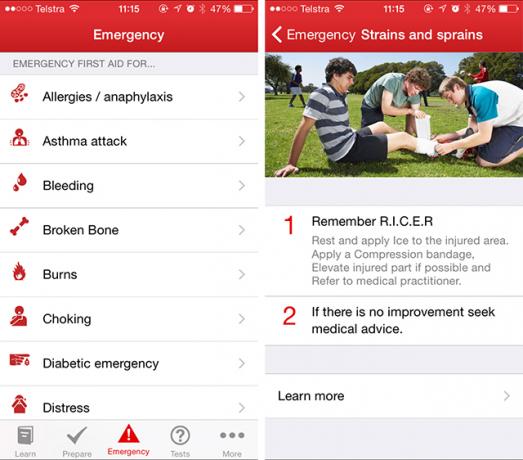 Bike Different: Najlepšie iPhone Cycling Apps firstaid