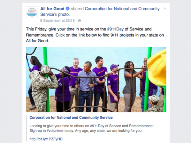 Facebook-911-corporation-for-národné-community-service-png