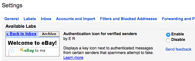 Gmail rysy ne-používa-authentication-icon-overená-odosielateľov