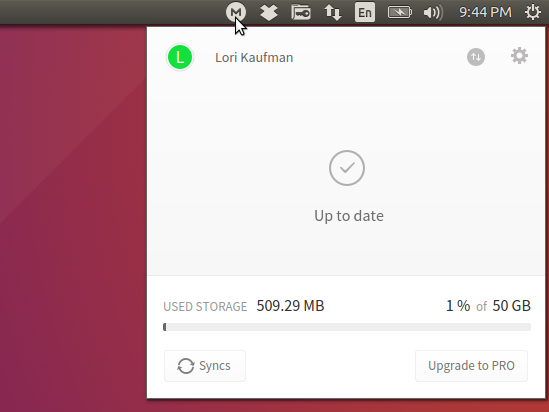 Mega cloud úložisko na Ubuntu