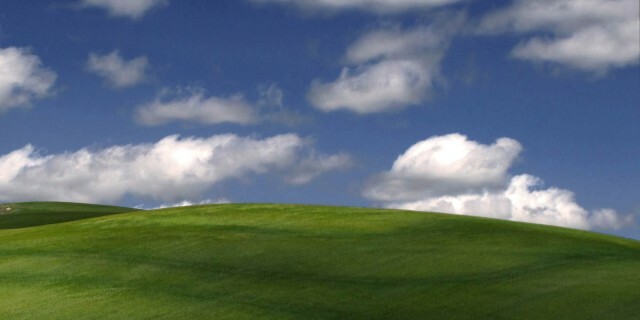 krajina podobná tapete windows xp bliss