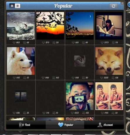 Instagram desktop