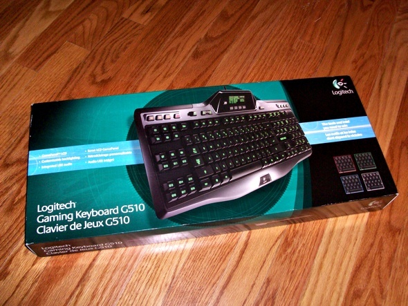 Logitech g510 herná klávesnica