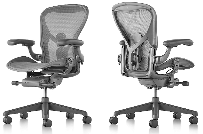 Herman Miller Aeron je kráľom ergonomických stoličiek a zlatého štandardu