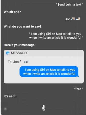 Správy Siri Mac