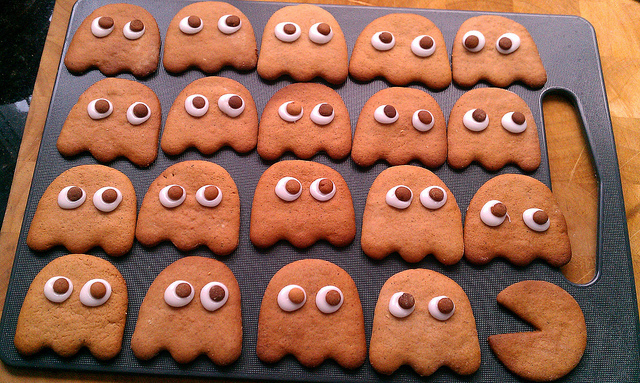 Pacman-cookies