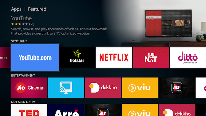 Ako používať Amazon Fire TV Stick: Fire TV App Store