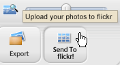 Picasa - odovzdanie do služby Flickr