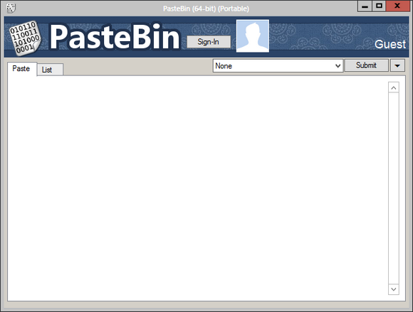 desktop pastebin pre Windows