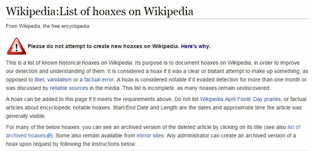 Hoaxy z Wikipédie