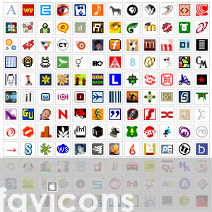 spravovať favicon