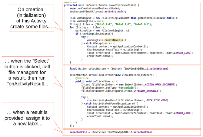 Android vytvorí aplikáciu androidstudio screen1new kód