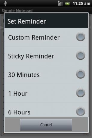 Bezpečné a skutočne jednoduché vytváranie poznámok pomocou jednoduchého poznámkového bloku [Android 2.2+] jednoduchý poznámkový blok03