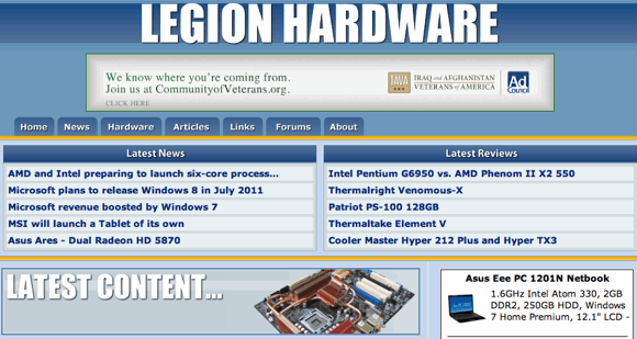 5 lokalít s počítačovým hardvérom pre hardvér PC Enthusiast Legion