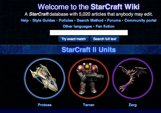 webovú stránku starcraft ii