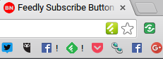 Feedly-Odoberať-Button-Chrome