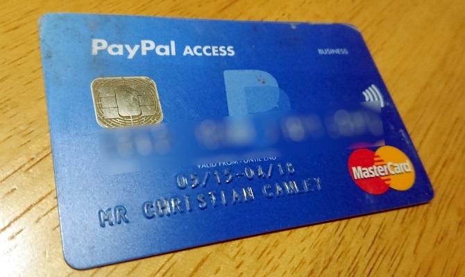 Podľa tovaru na Amazone s prístupovou kartou PayPal