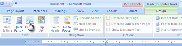 Ako vytvoriť vlastné písacie potreby s rýchlym hlavičkovým papierom v aplikácii Microsoft Word 2007 MSWord08