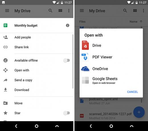 Funkcie disku Google pre Android