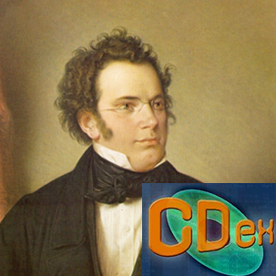 CDex Portable - najlepší a najjednoduchší nástroj na kopírovanie a kopírovanie CD Existuje [Windows] schubert cdex