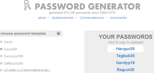 password-generátor