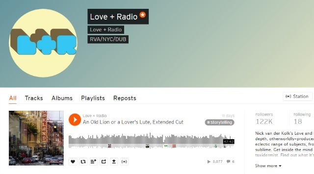 Love and Radio Podcast na SoundCloud