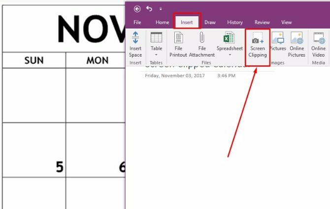 vytvoriť onenote šablónu kalendára